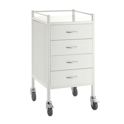 Powder Coated Single - 4 Drawer - 500 x 500 x 967