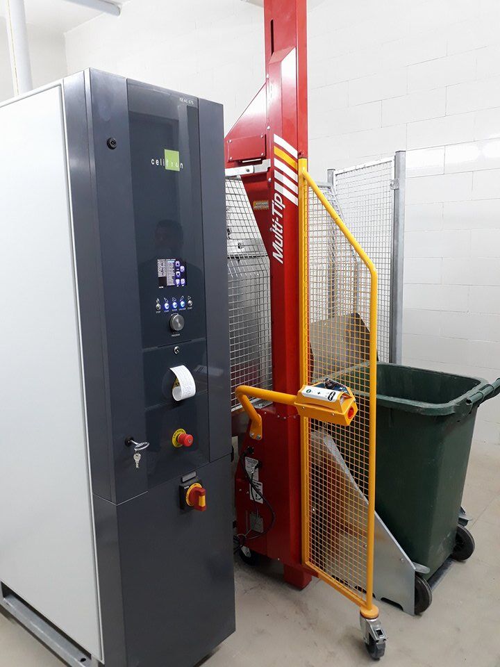 Celitron Intergrated Steriliser and Shredder (ISS) Waste Disposal
