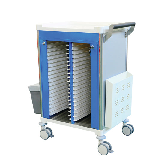 Medical Record Trolley No Drawer