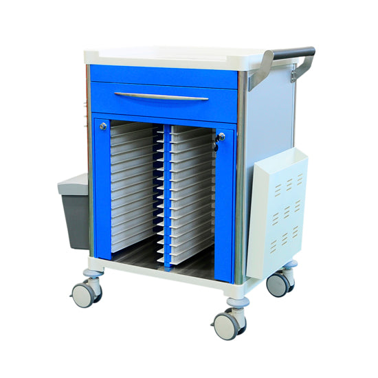 Medical Record Trolley 1 Drawer